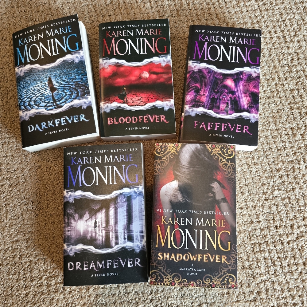 Books - Darkfever series by Karen Marie Moning